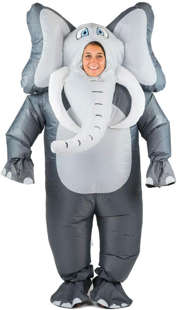 Elephant Inflatable Costume Adults One — WeirdThingsToBuy weird find