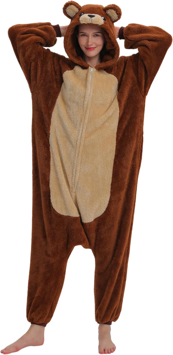 Emcasa Adult Onesie Pajamas Animal — WeirdThingsToBuy weird find