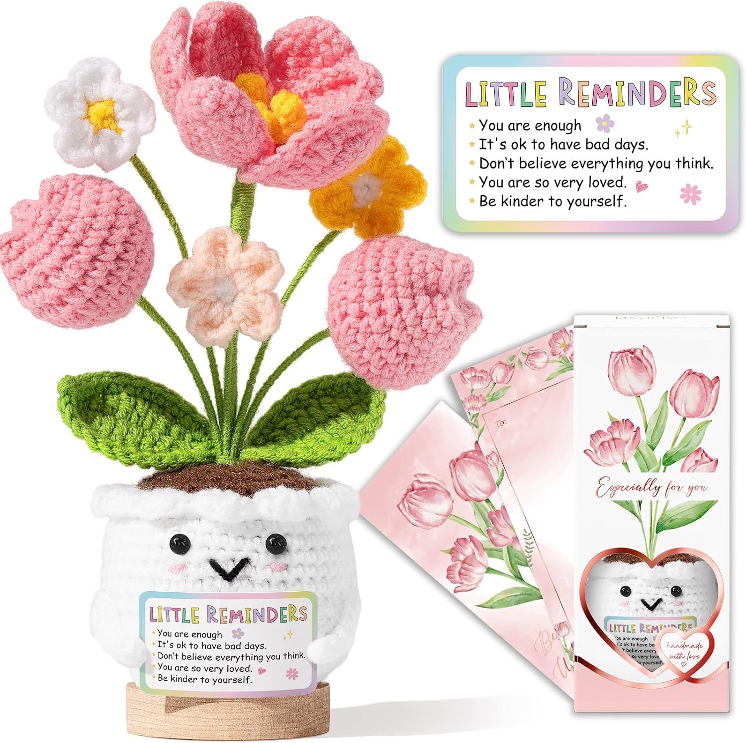 Emotional Support Crochet Positive Tulip — WeirdThingsToBuy weird find