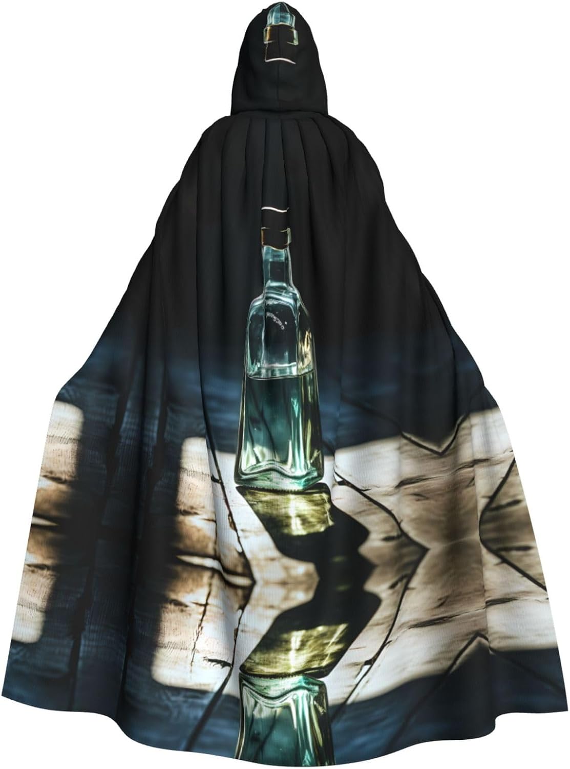 Empty Water Bottle Printed Hooded Situation — WeirdThingsToBuy weird find