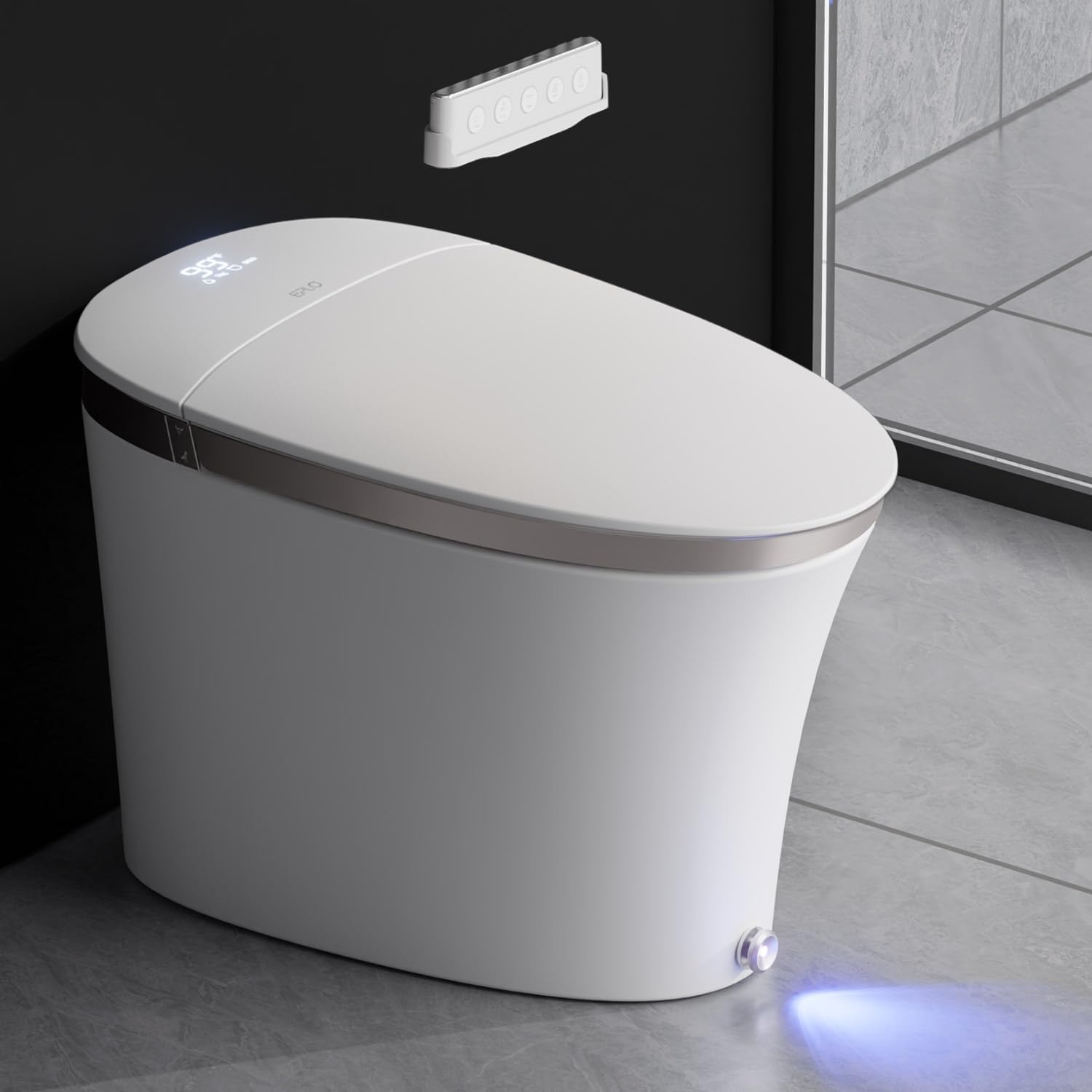 Eplo Smart Toilet Bidet Auto Energy — WeirdThingsToBuy weird find