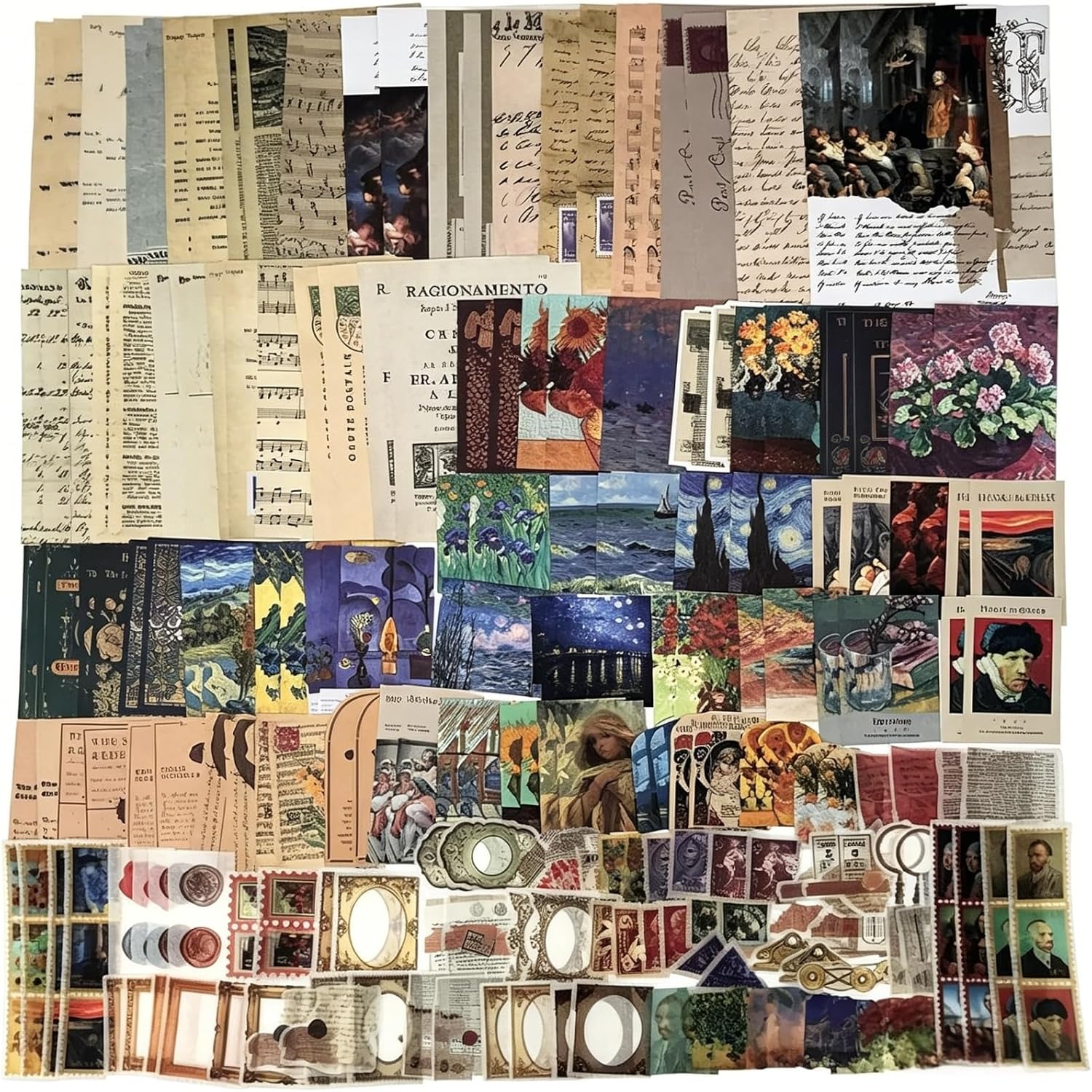 Esweny 200pcs Vintage Scrapbooking — WeirdThingsToBuy weird find
