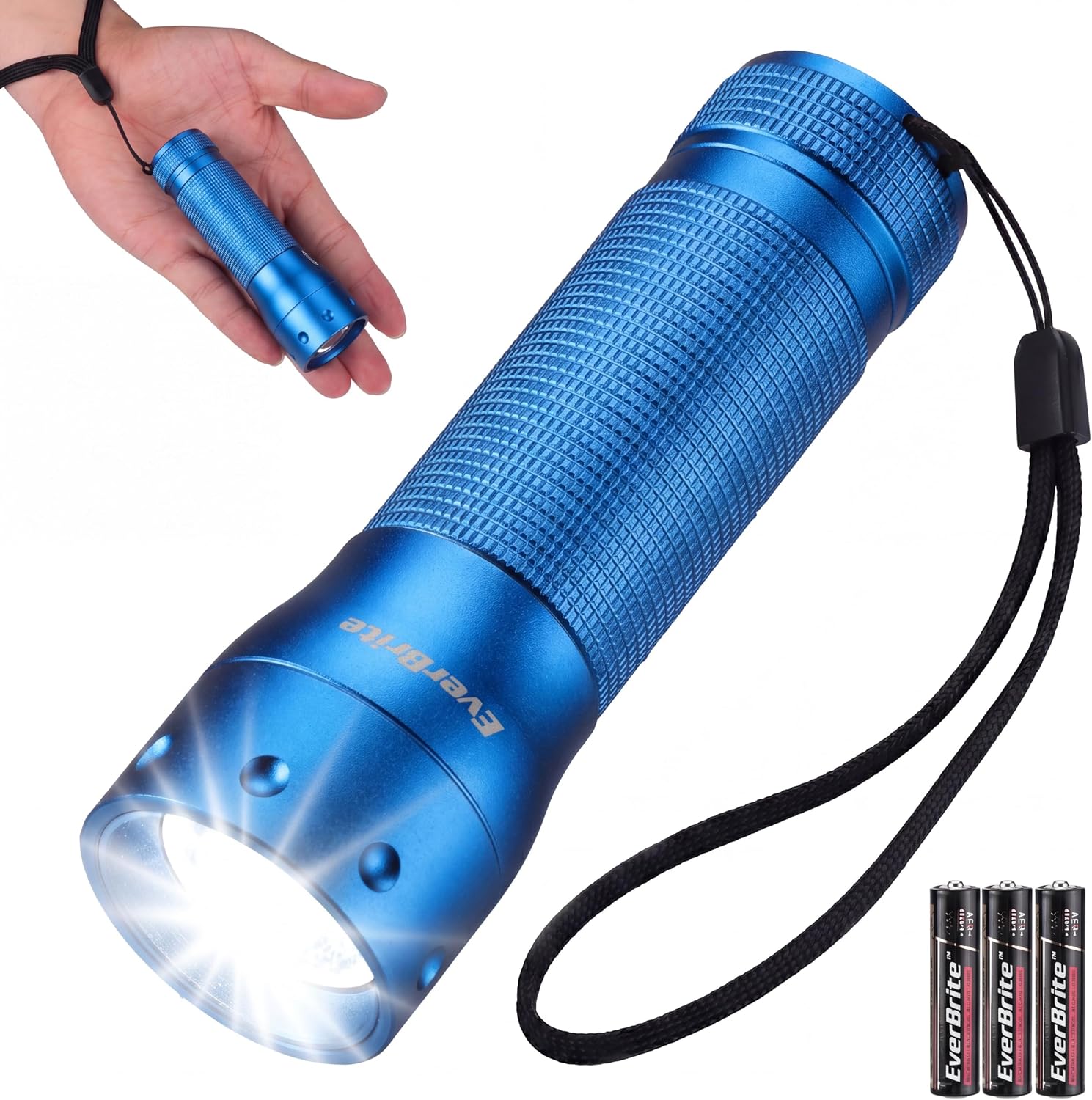 Everbrite Mini Flashlight Zoomable 350lm Situation — WeirdThingsToBuy weird find