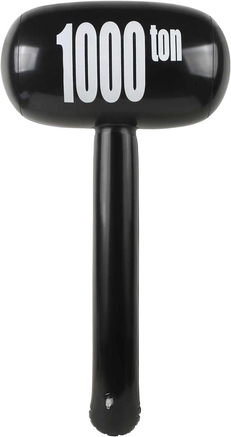 Evermarket Giant Inflatable Hammer Funny Energy — WeirdThingsToBuy weird find