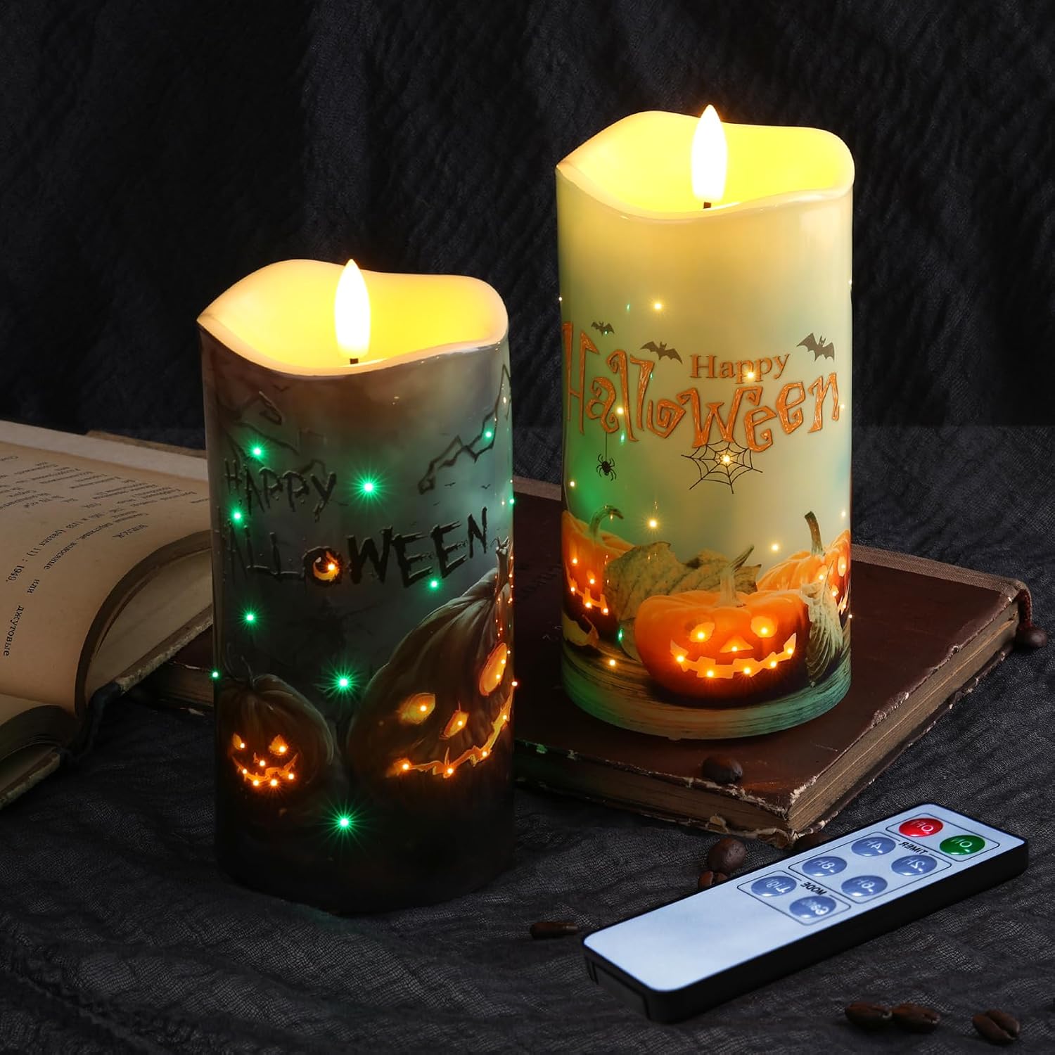 Eywamage Halloween Pumpkin Fiber Optic Energy — WeirdThingsToBuy weird find
