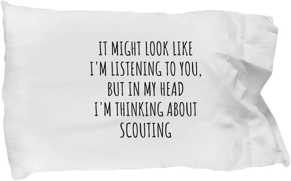 Ezgift Funny Scouting Pillowcase Gift Energy — WeirdThingsToBuy weird find