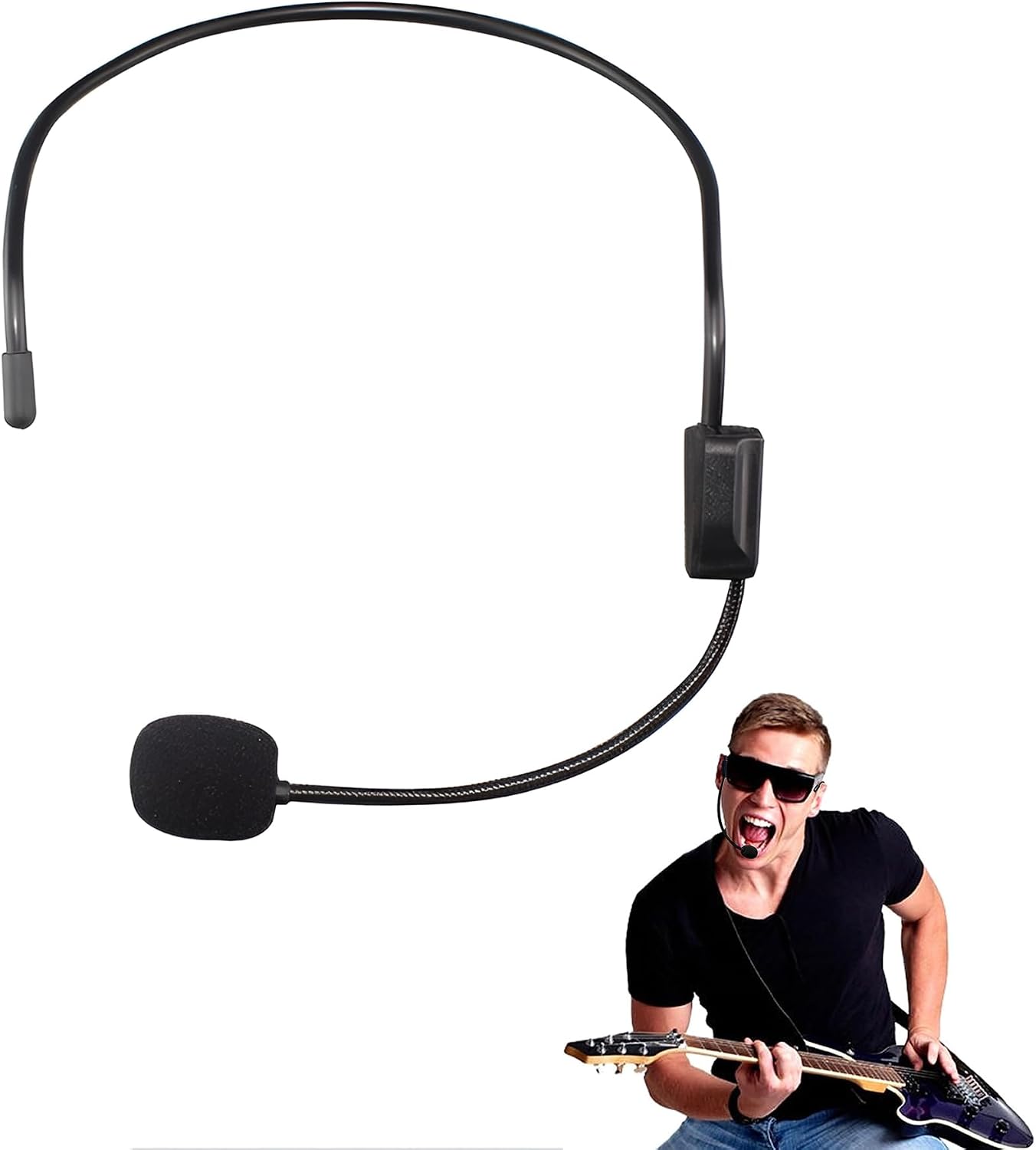 Fake Headset Rockstar Costume Cosplay Situation — WeirdThingsToBuy weird find