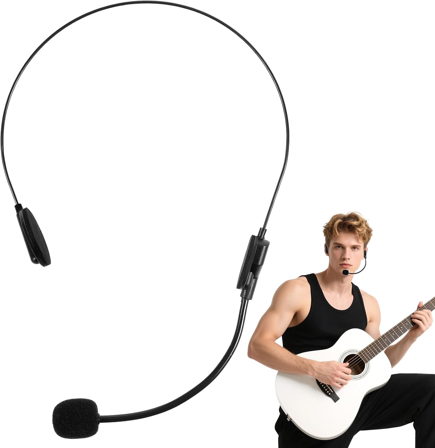 Fake Microphone Headset Costume Prop Situation — WeirdThingsToBuy weird find