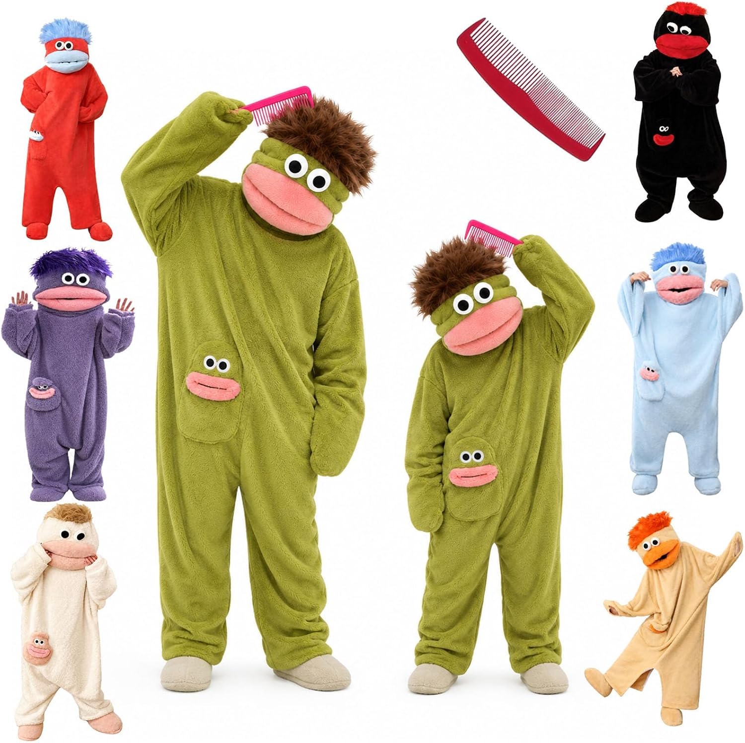 Family Matching Monster Onesie Silly Energy — WeirdThingsToBuy weird find