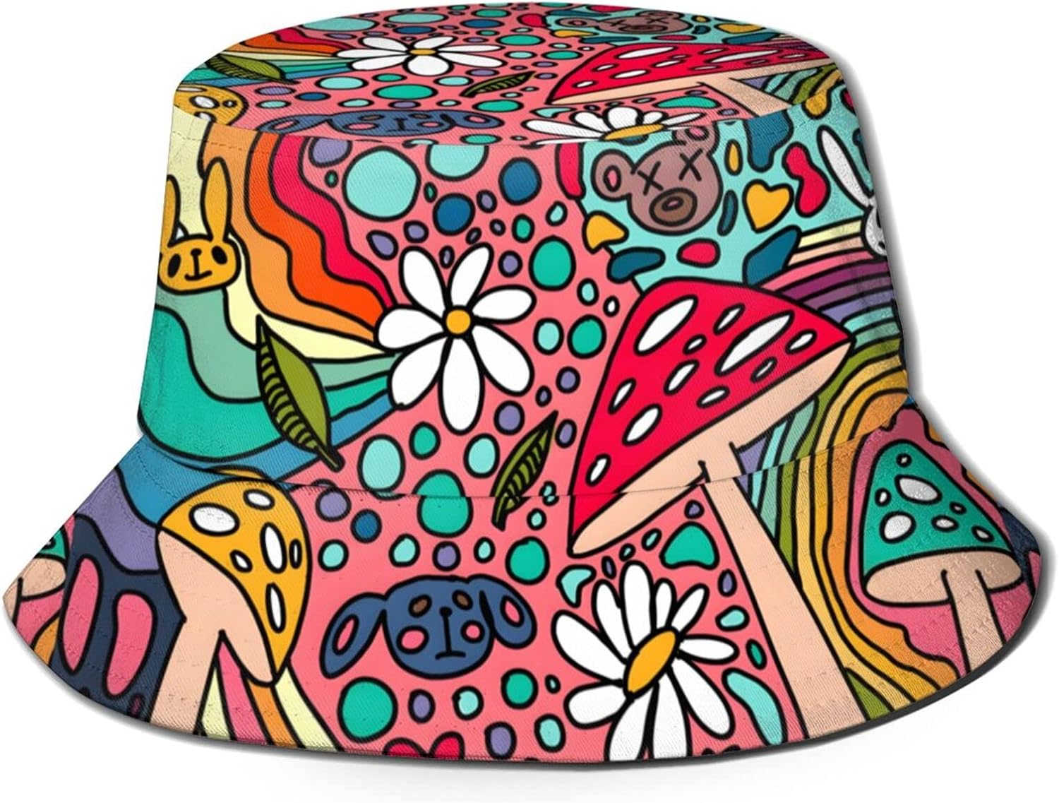 Fashion Mushroom Aesthetic Bucket Hat — WeirdThingsToBuy weird find