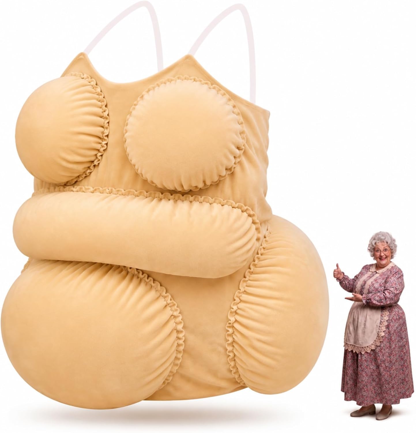 Fat Suit Old Lady Halloween Situation — WeirdThingsToBuy weird find