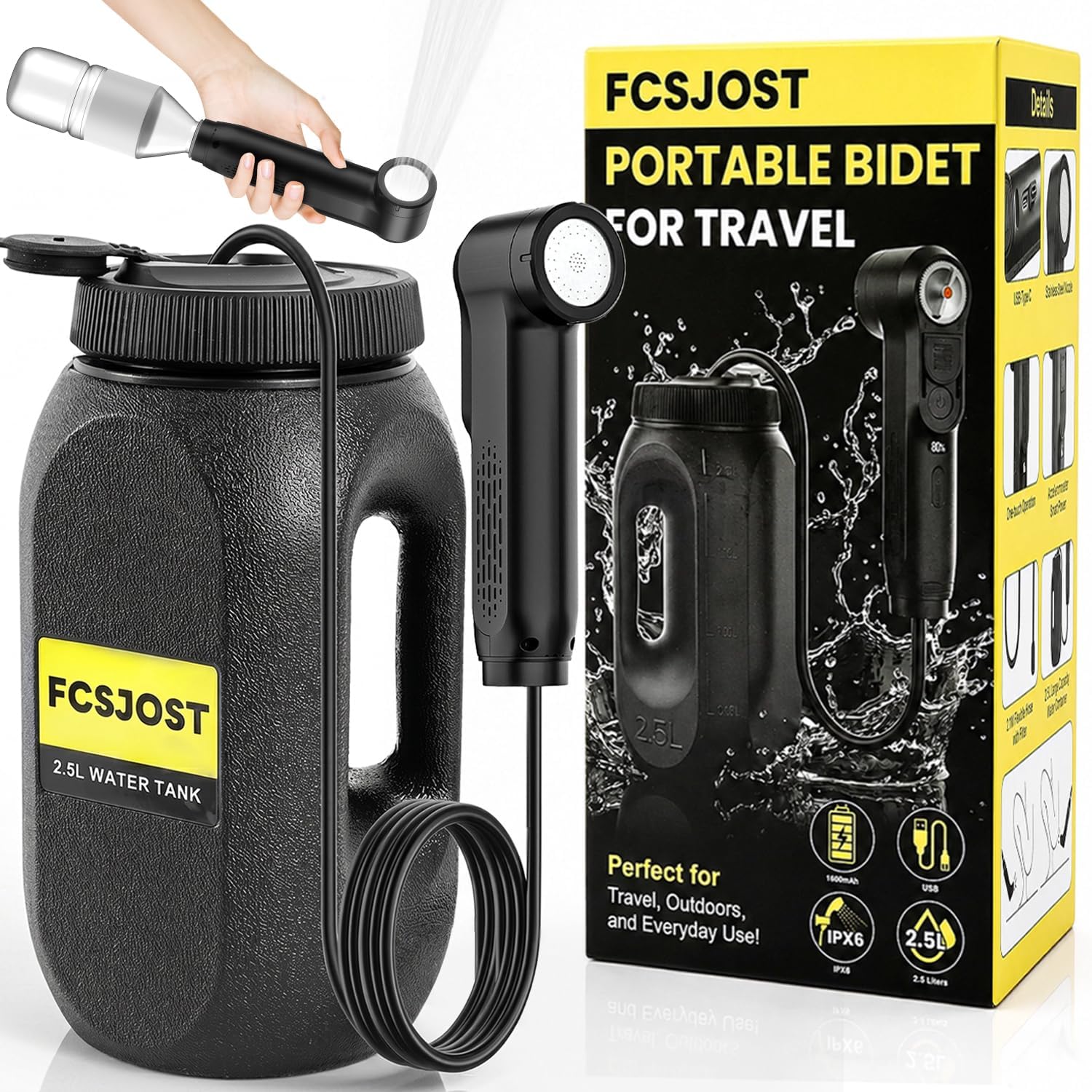 Fcsjost Portable Bidet Travel High Situation — WeirdThingsToBuy weird find