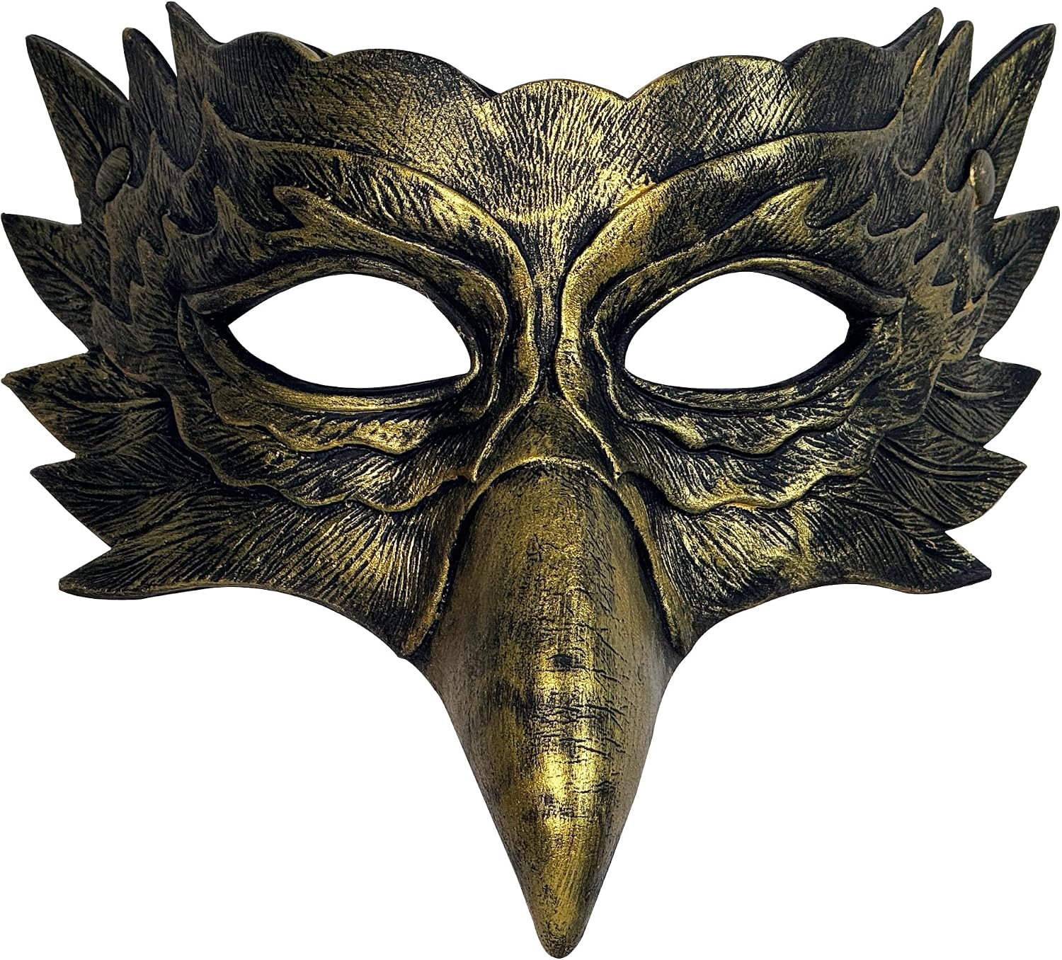 Feather Crow Mask Adults Raven — WeirdThingsToBuy weird find