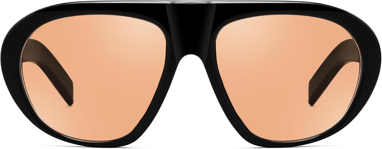 Feisedy Oversized Aviator Sunglasses Women Energy — WeirdThingsToBuy weird find