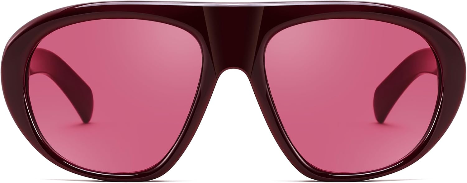 Feisedy Oversized Aviator Sunglasses Women — WeirdThingsToBuy weird find