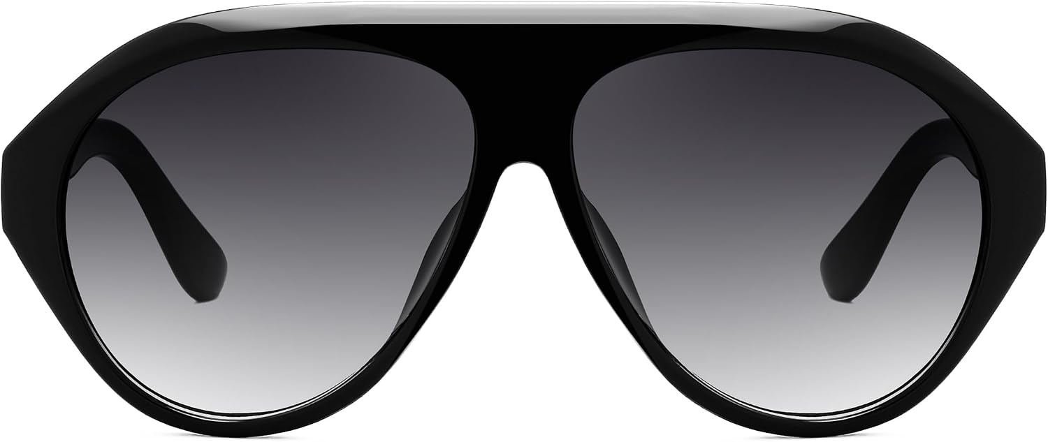 Feisedy Retro Oversized Aviator Sunglasses Situation — WeirdThingsToBuy weird find