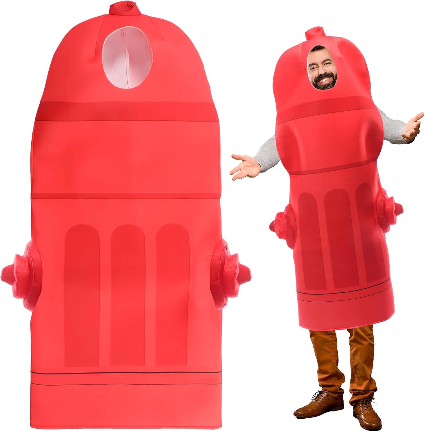 Fire Hydrant Costume Adult Unisex Situation — WeirdThingsToBuy weird find