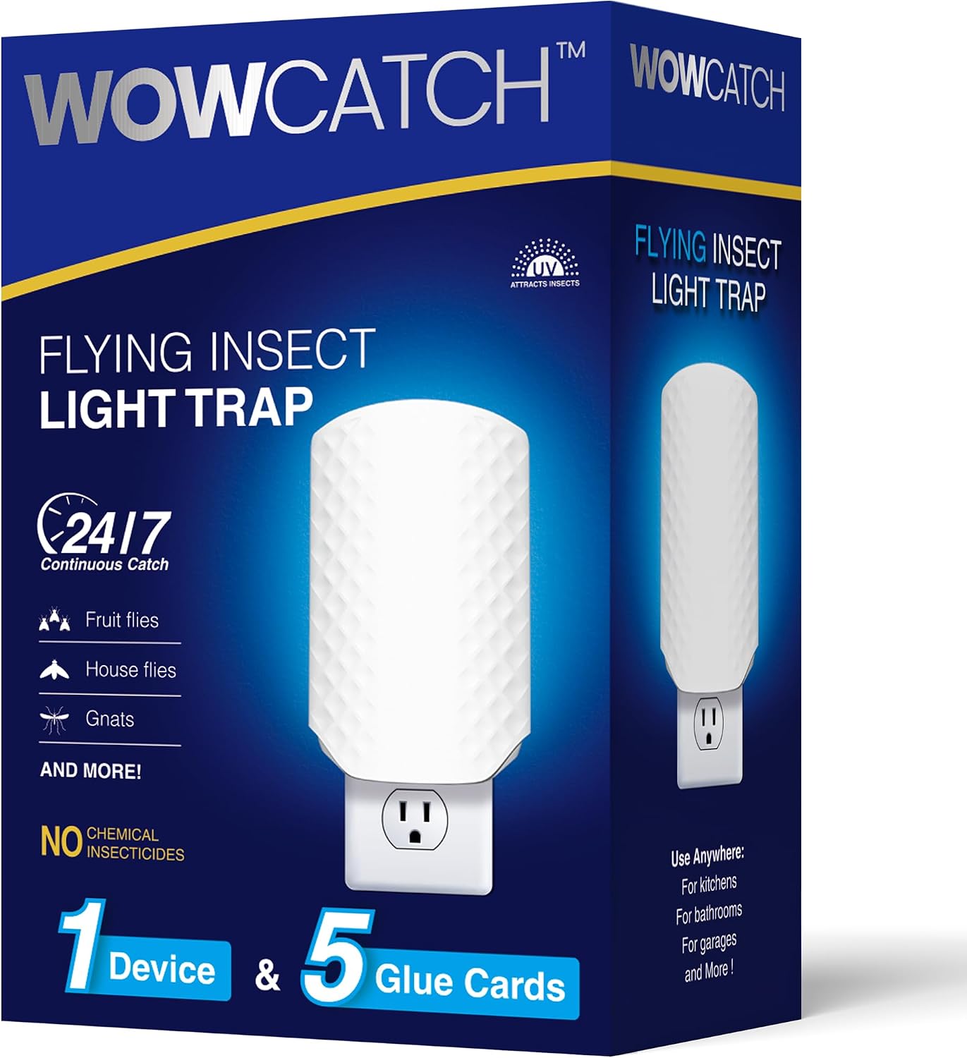 Flying Insect Trap Indoors Plug Situation — WeirdThingsToBuy weird find