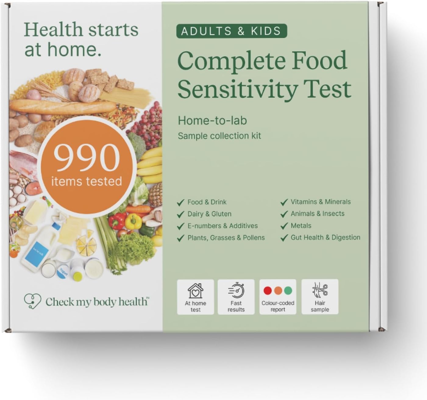 Food Sensitivity Test Kit Adults — WeirdThingsToBuy weird find