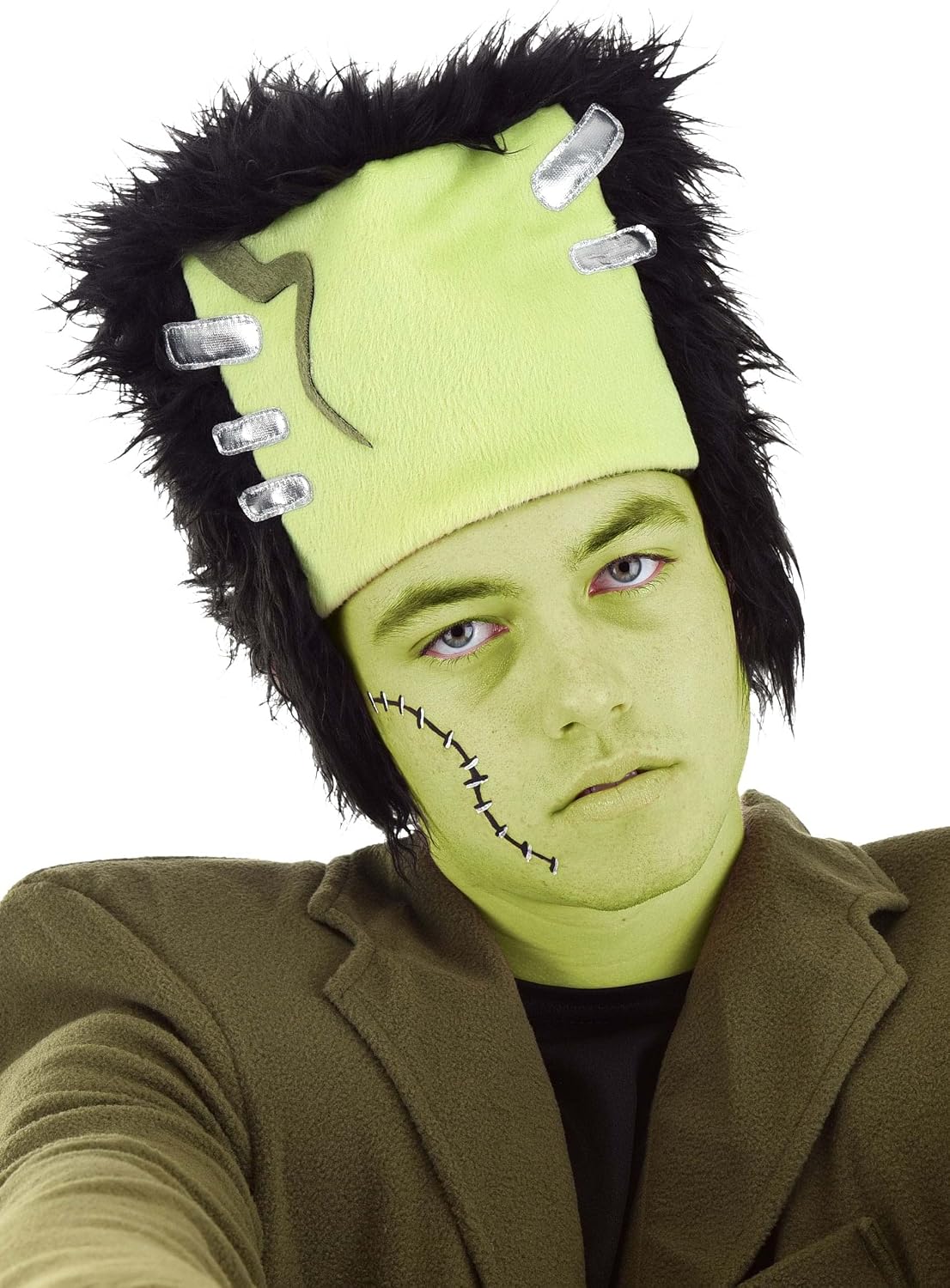 Frankenstein Monster Costume Hat Adults — WeirdThingsToBuy weird find