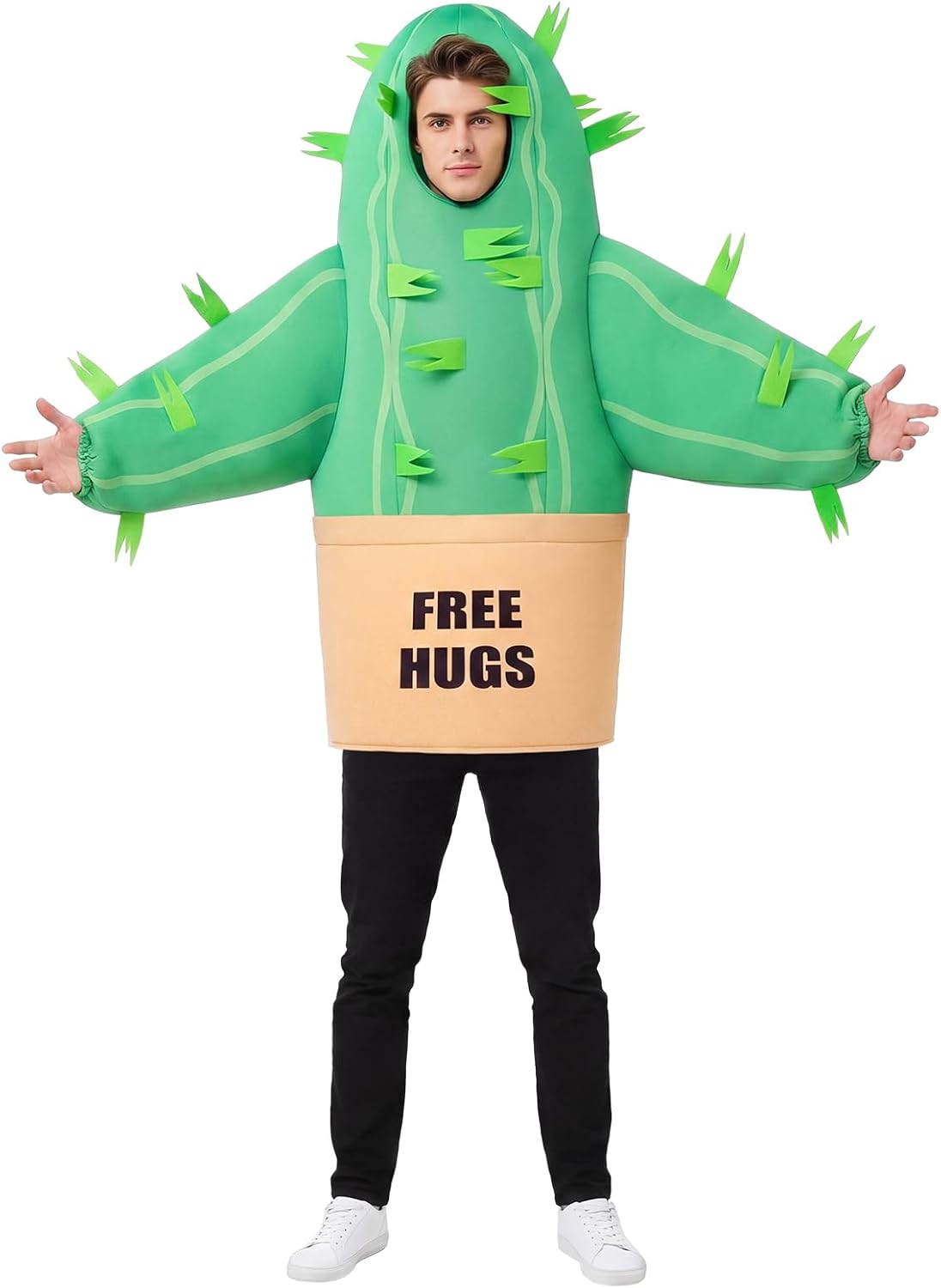 Free Hugs Cactus Costume Men Situation — WeirdThingsToBuy weird find