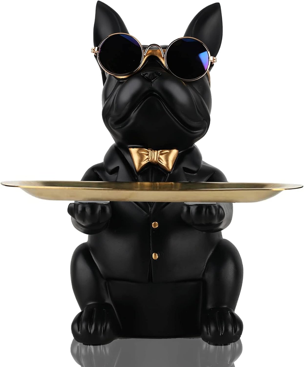 French Bulldog Gifts Statue Tray Energy — WeirdThingsToBuy weird find