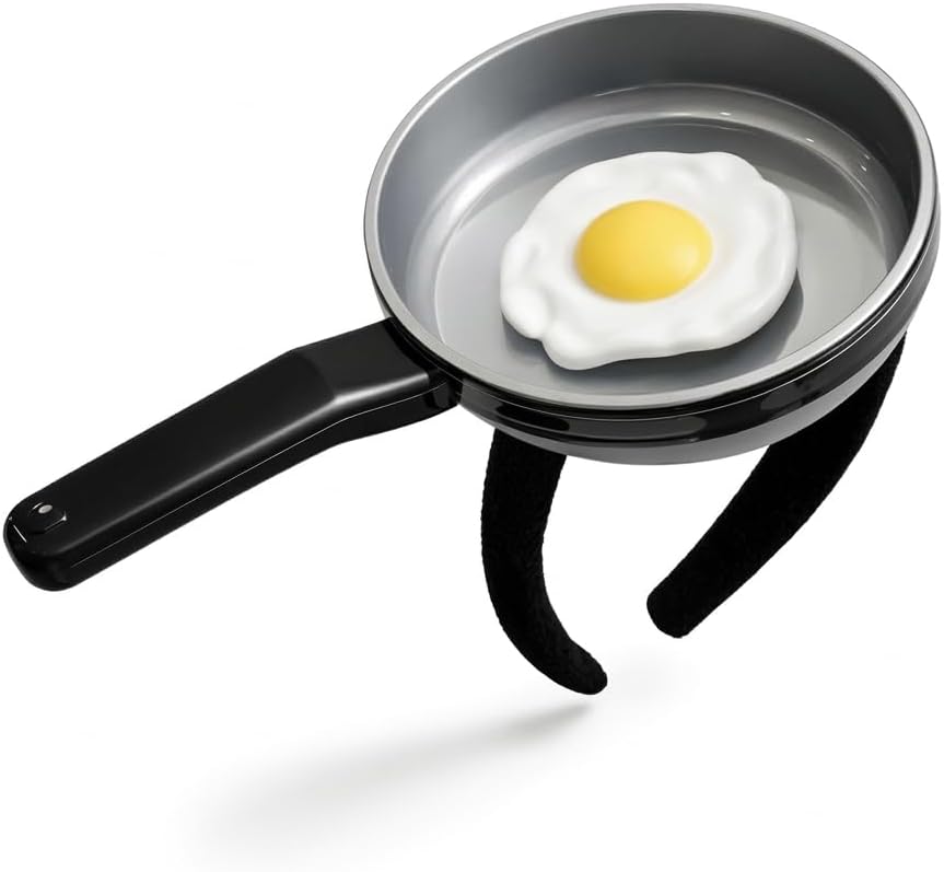 Fried Egg Headband Women Funny Situation — WeirdThingsToBuy weird find