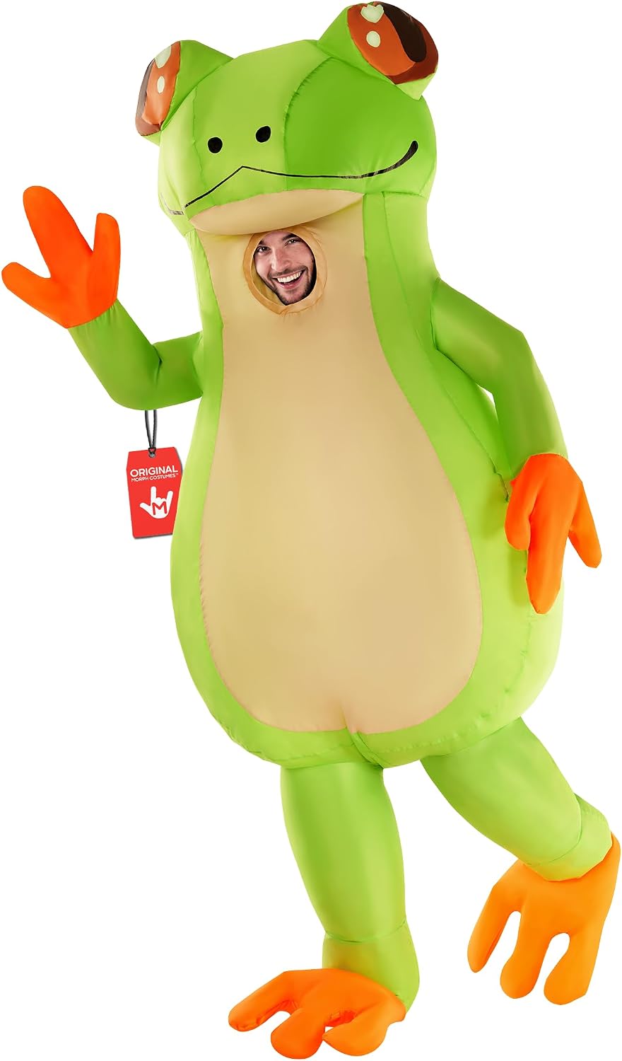 Frog Costume Men Inflatable Frog Situation — WeirdThingsToBuy weird find