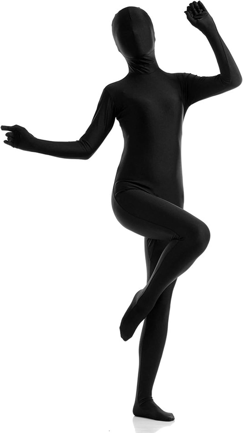 Full Body Suit Black Unisex Energy — WeirdThingsToBuy weird find