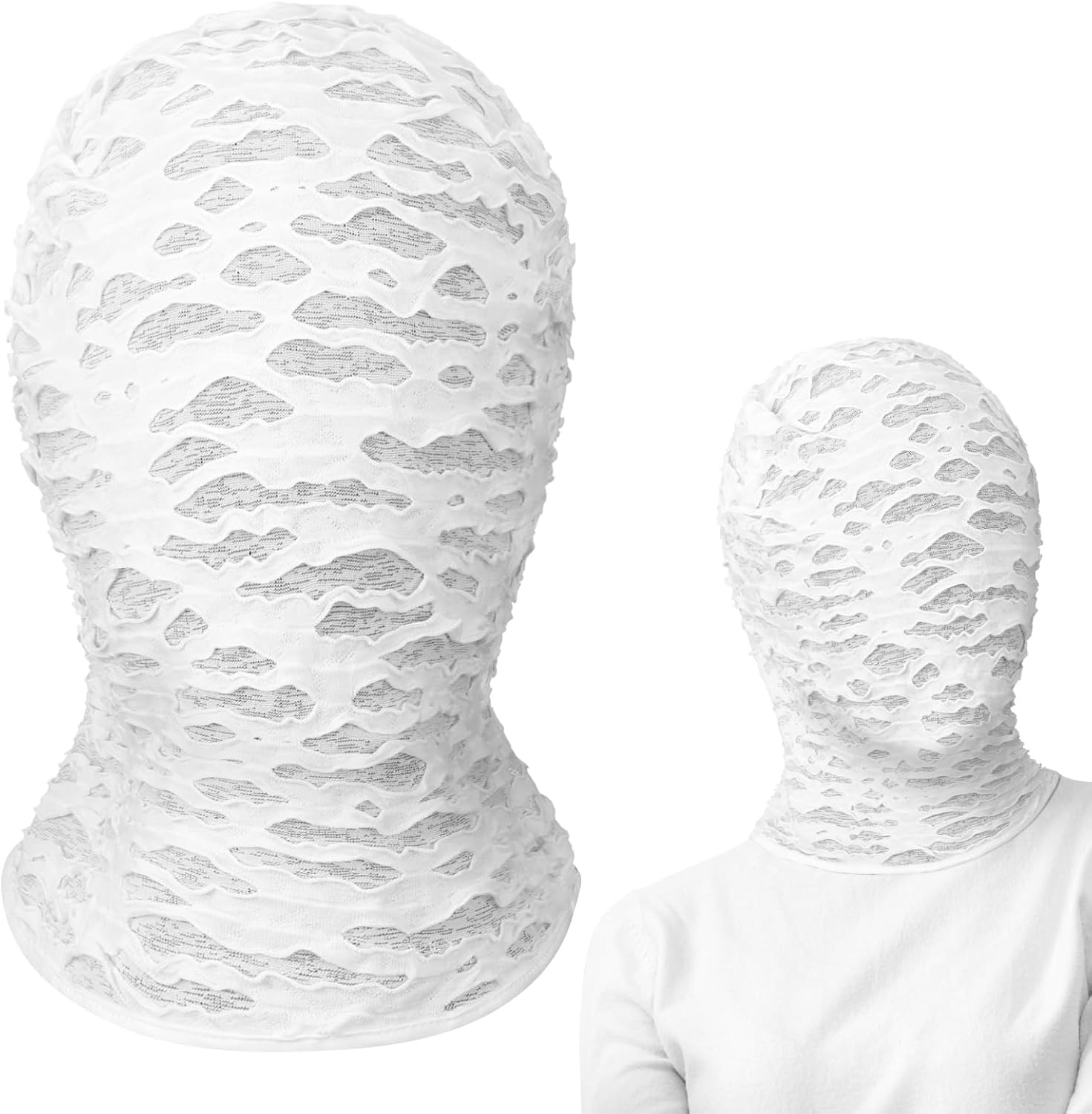 Full Face Mask Costume Mesh Situation — WeirdThingsToBuy weird find