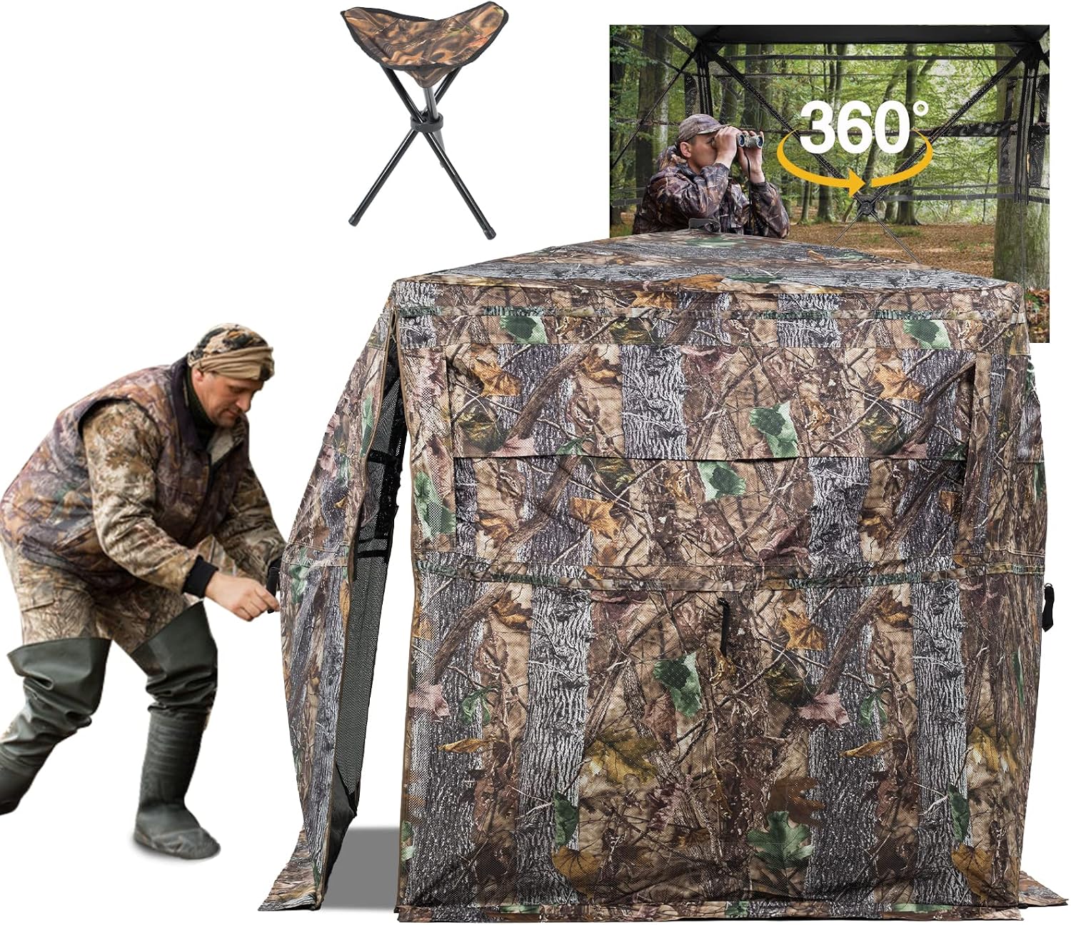 Funhorun Hunting Blind 270 360 — WeirdThingsToBuy weird find