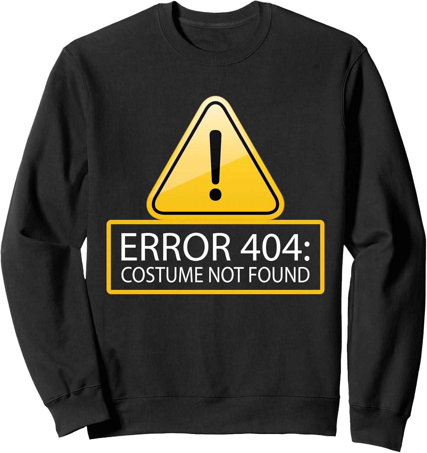Funny Caution Error 404 Costume Situation — WeirdThingsToBuy weird find
