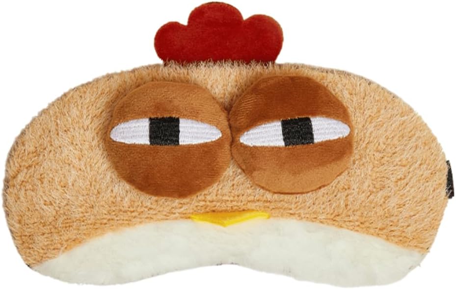 Funny Chicken Sleep Mask Plush — WeirdThingsToBuy weird find