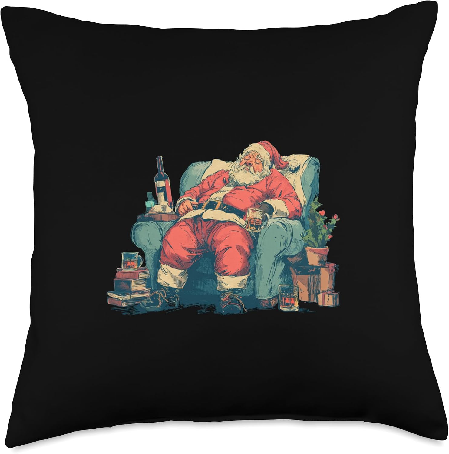 Funny Drunk Couch Santa Claus Energy — WeirdThingsToBuy weird find