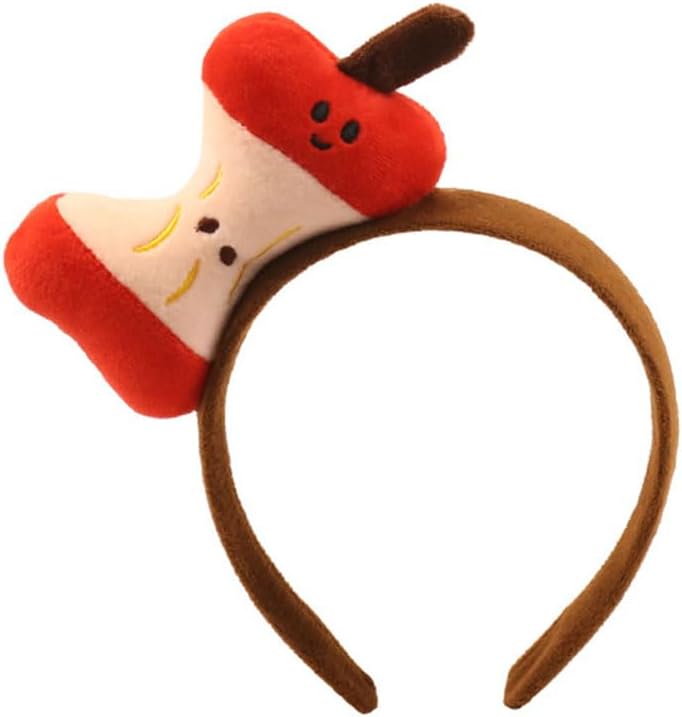 Funny Fruit Red Apple Headband Energy — WeirdThingsToBuy weird find