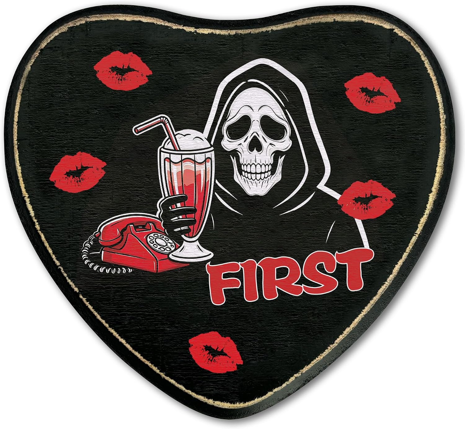 Funny Gothic Wall Decor Humor Energy — WeirdThingsToBuy weird find