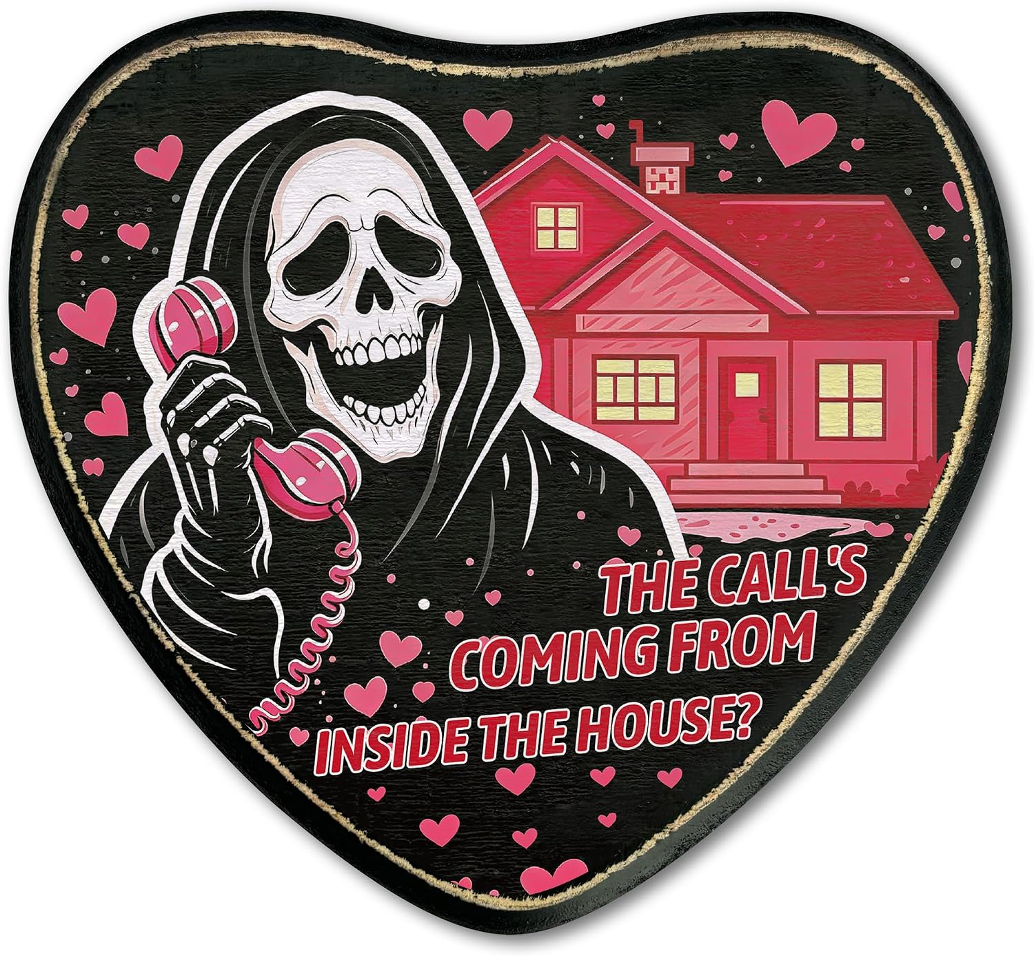 Funny Gothic Wall Decor Humor Situation — WeirdThingsToBuy weird find