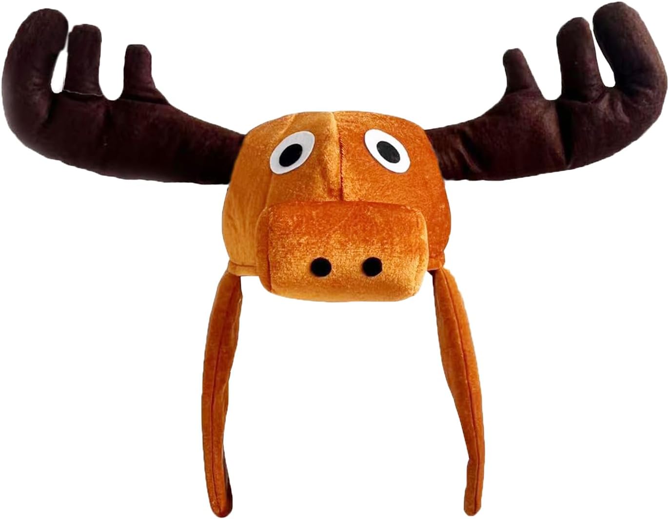 Funny Large Antler Moose Earflap — WeirdThingsToBuy weird find