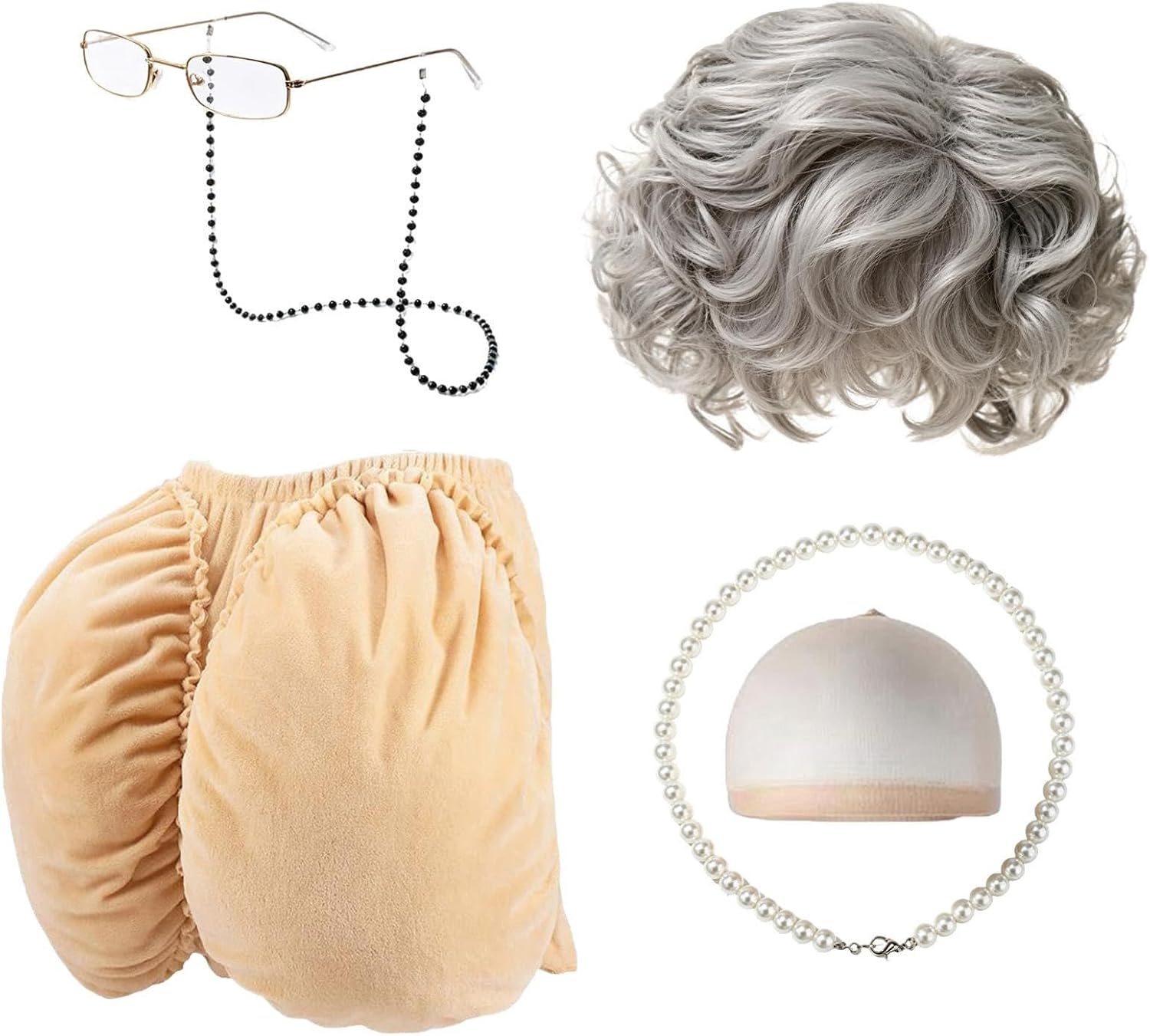 Funny Old Lady Grandma Costume Energy — WeirdThingsToBuy weird find