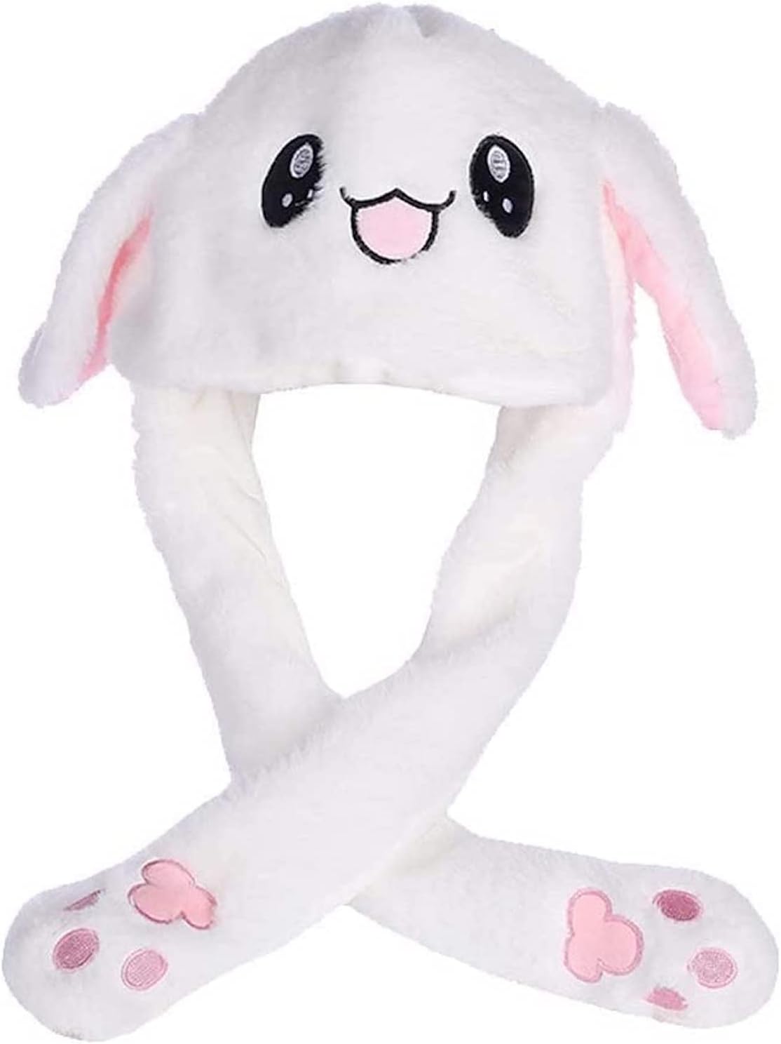 Funny Plush Bunny Hat Ear Situation — WeirdThingsToBuy weird find
