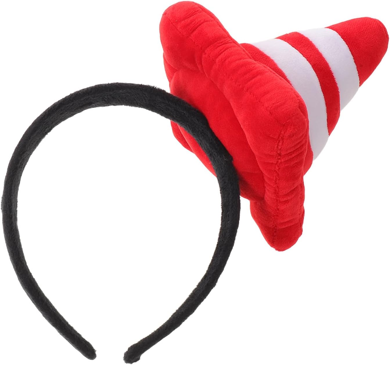 Funny Plush Headband Traffic Cone — WeirdThingsToBuy weird find