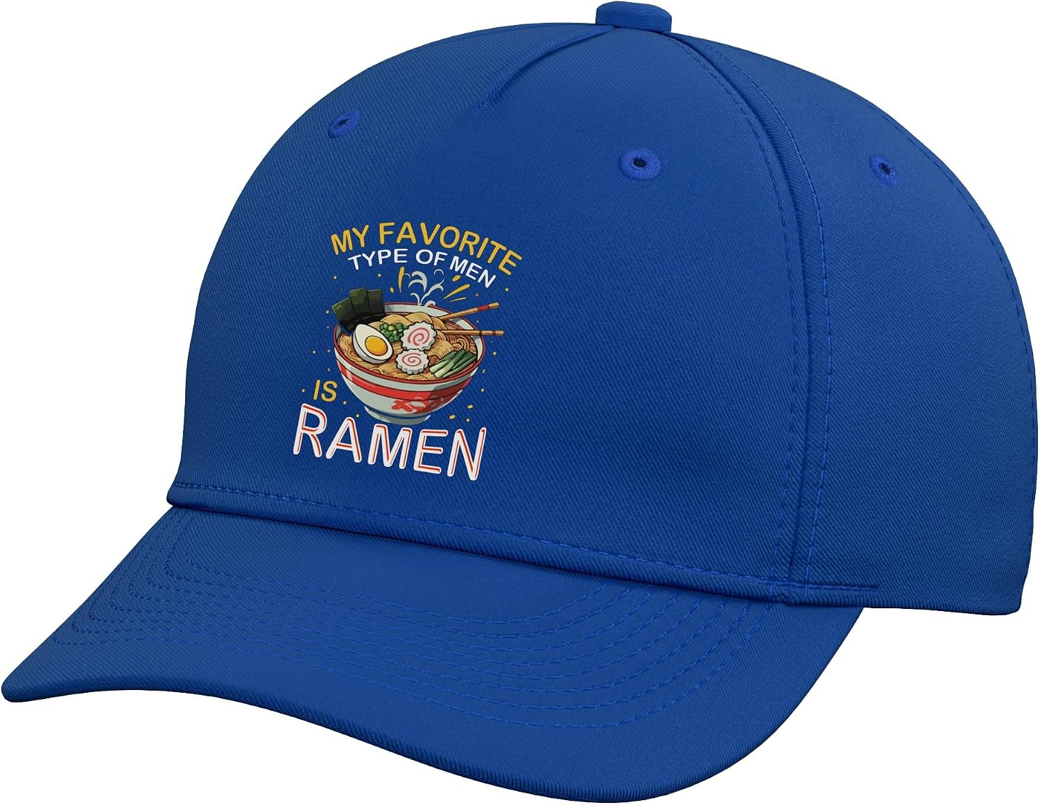 Funny Ramen Noodles Adjustable Baseball — WeirdThingsToBuy weird find