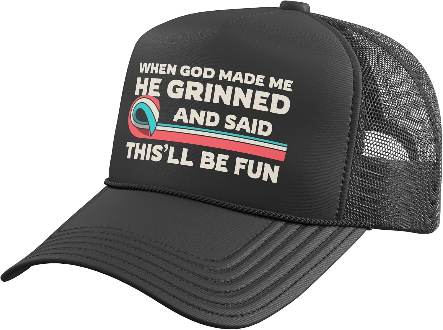 Funny Sarcastic When God Made Energy — WeirdThingsToBuy weird find