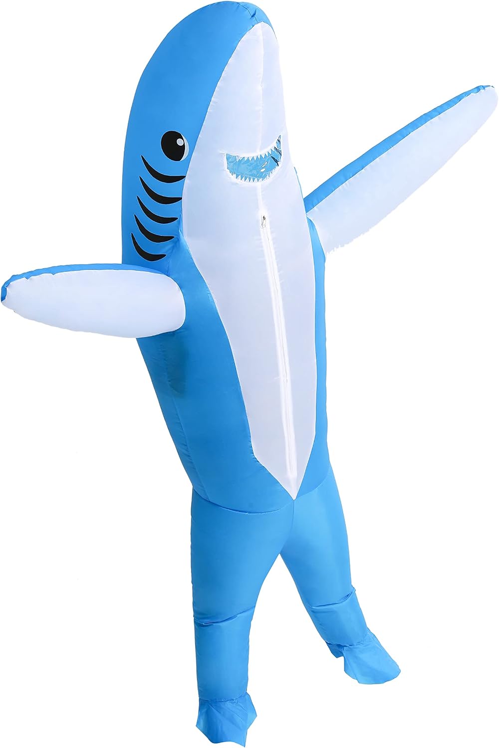 Funny Shark Inflatable Costume Adult Energy — WeirdThingsToBuy weird find