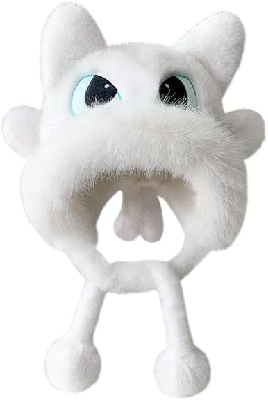 Furry Hat Fuzzy Ear Hoodie — WeirdThingsToBuy weird find