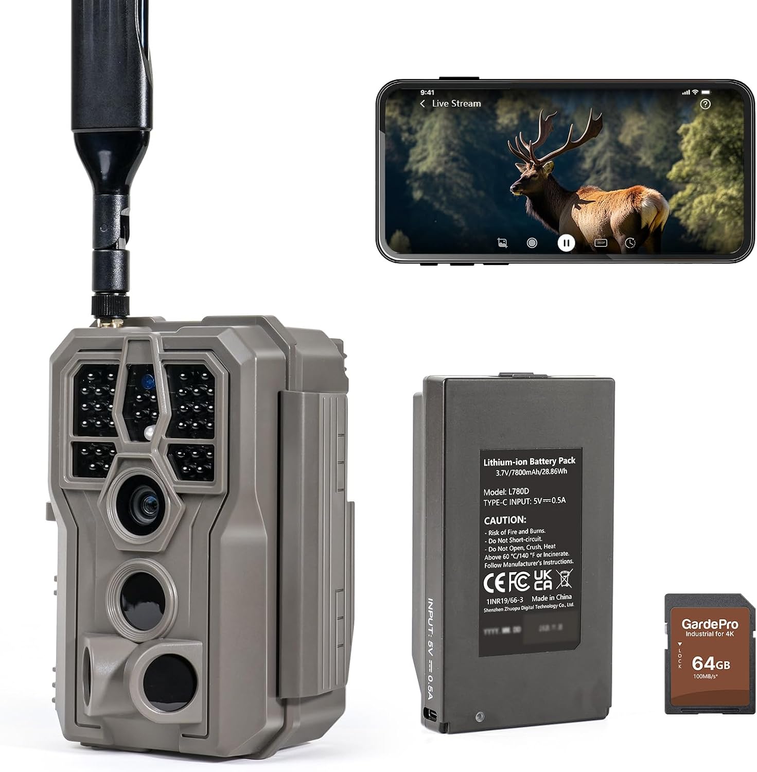Gardepro X66 Pro Cellular Trail Situation — WeirdThingsToBuy weird find