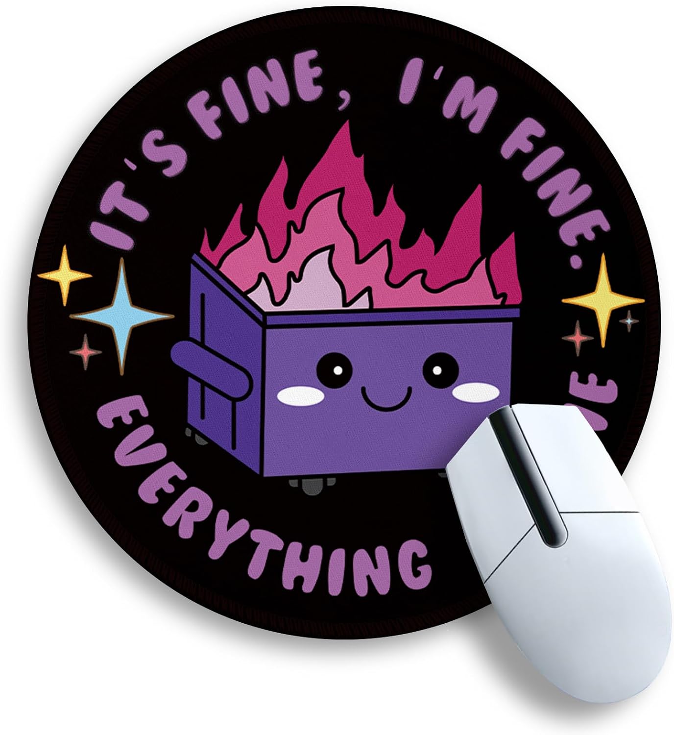 Gctriki Dumpster on Fire Mouse Energy — WeirdThingsToBuy weird find