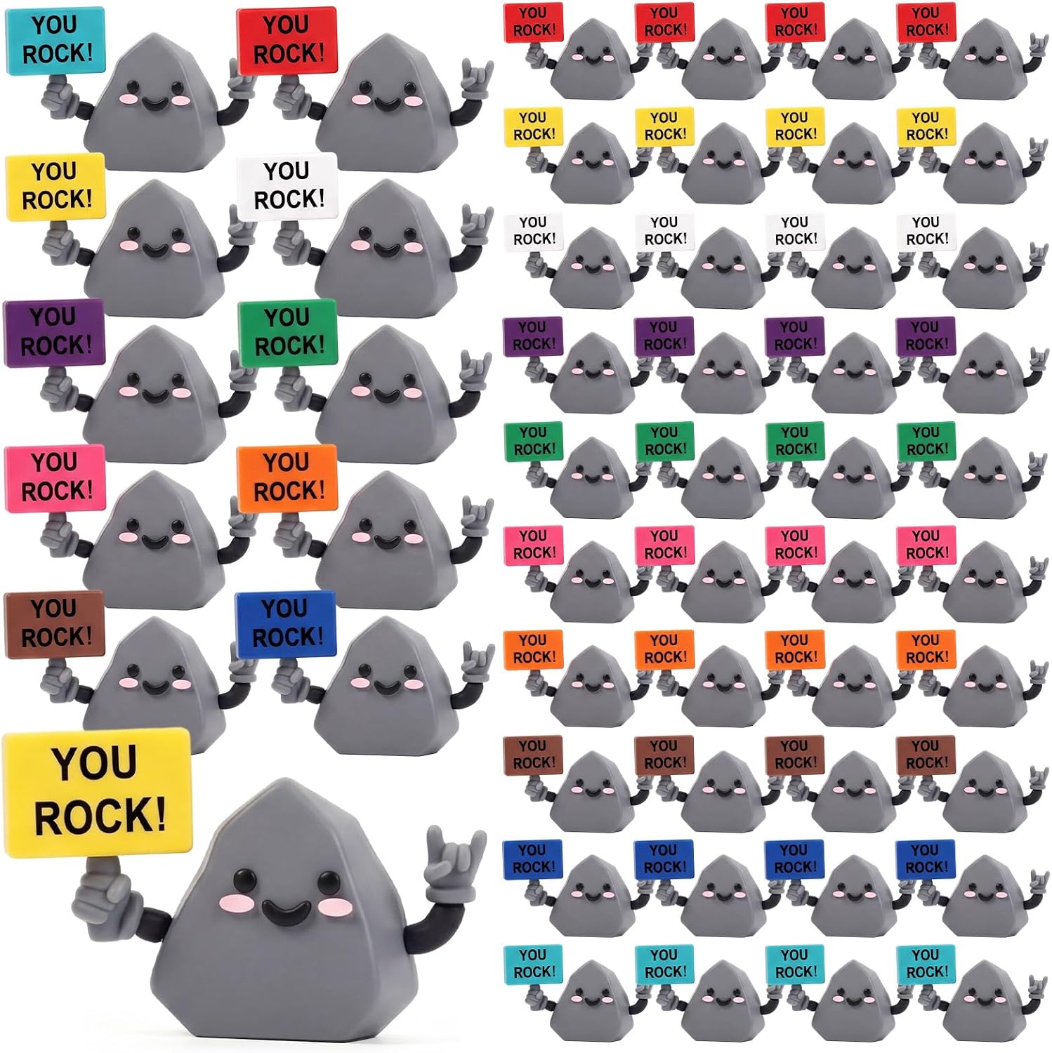 Gejoy 100 Mini Rubber Stone — WeirdThingsToBuy weird find
