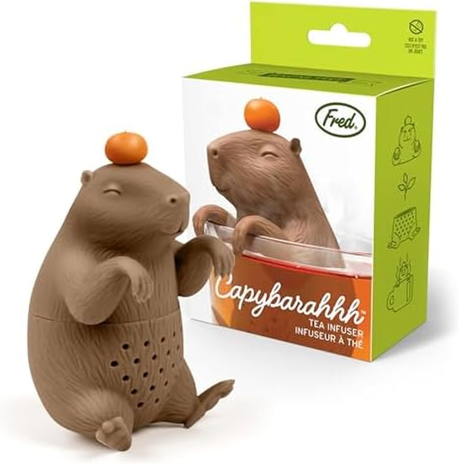 Genuine Fred Capybarahhh Tea Infuser — WeirdThingsToBuy weird find