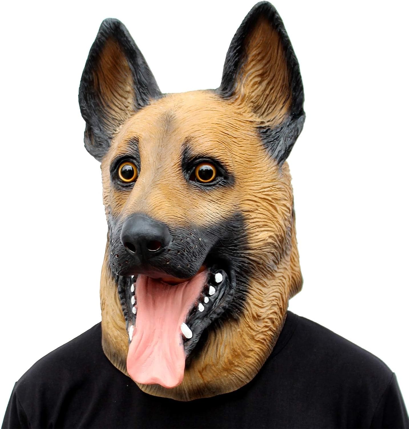 German Shepherd Mask Dog Costume — WeirdThingsToBuy weird find